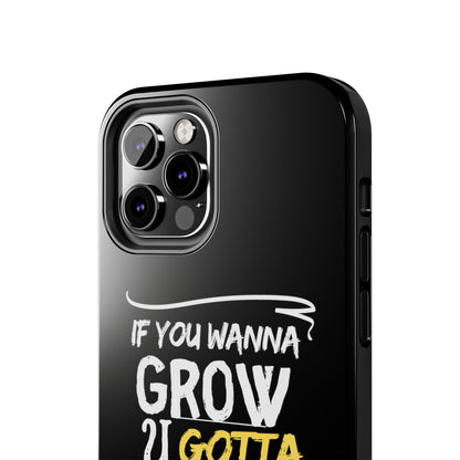 Let Go, Grow, and Soar: Inspirational iPhone Case for Personal Growth