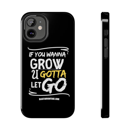 Let Go, Grow, and Soar: Inspirational iPhone Case for Personal Growth