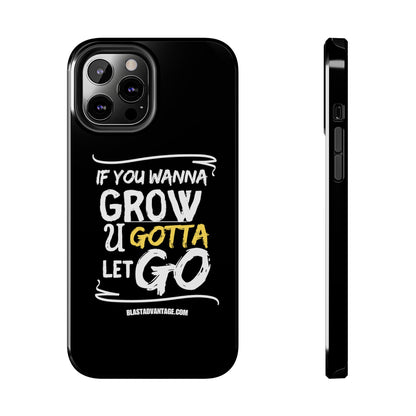 Let Go, Grow, and Soar: Inspirational iPhone Case for Personal Growth