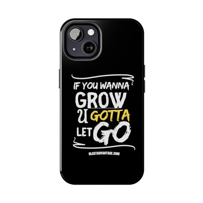 Let Go, Grow, and Soar: Inspirational iPhone Case for Personal Growth