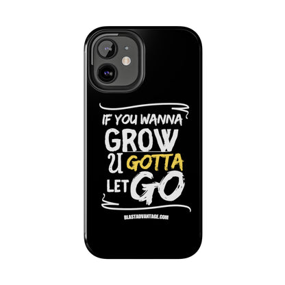 Let Go, Grow, and Soar: Inspirational iPhone Case for Personal Growth