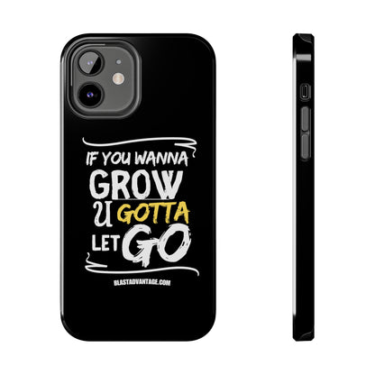 Let Go, Grow, and Soar: Inspirational iPhone Case for Personal Growth