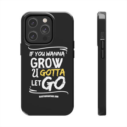 Let Go, Grow, and Soar: Inspirational iPhone Case for Personal Growth