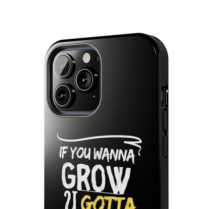 Let Go, Grow, and Soar: Inspirational iPhone Case for Personal Growth